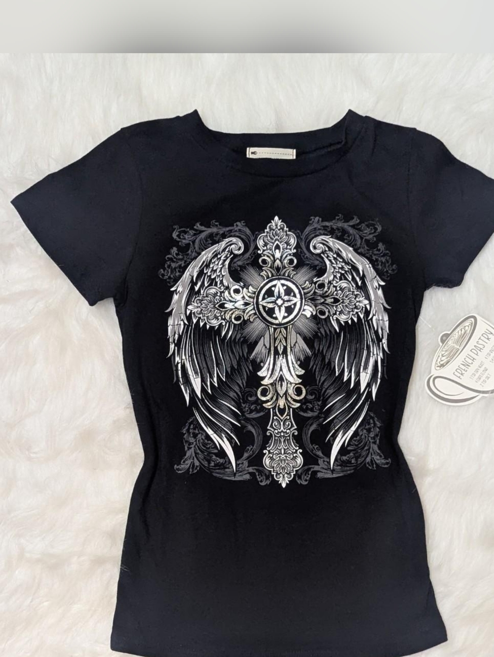 Y2K style mcbling graphic tee